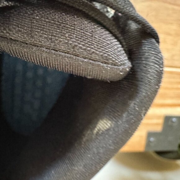 Flux Adapt High-Top Trainer Black Nylon Gum Sole Zero Drop Sneakers Size 8 - Picture 14 of 15